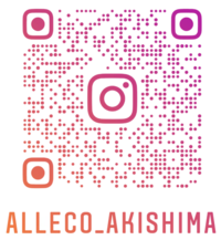 二次元コード：AlleCo昭島アレルギー患者会インスタグラム用
