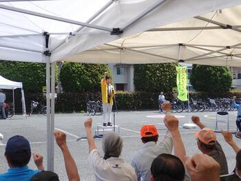 写真：開会式