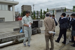 写真：水道部見学2