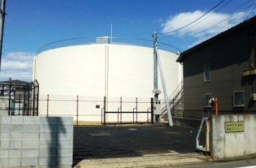 写真：西部配水場PCタンク