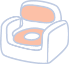 イラスト：腰掛け便座