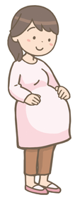 イラスト：妊婦