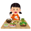 イラスト：バランスの良い食事