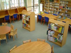 写真：図書室