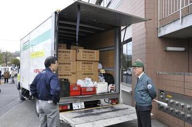 iwaizumi20110319物資運搬隊出発.JPG
