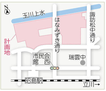 地図：計画地