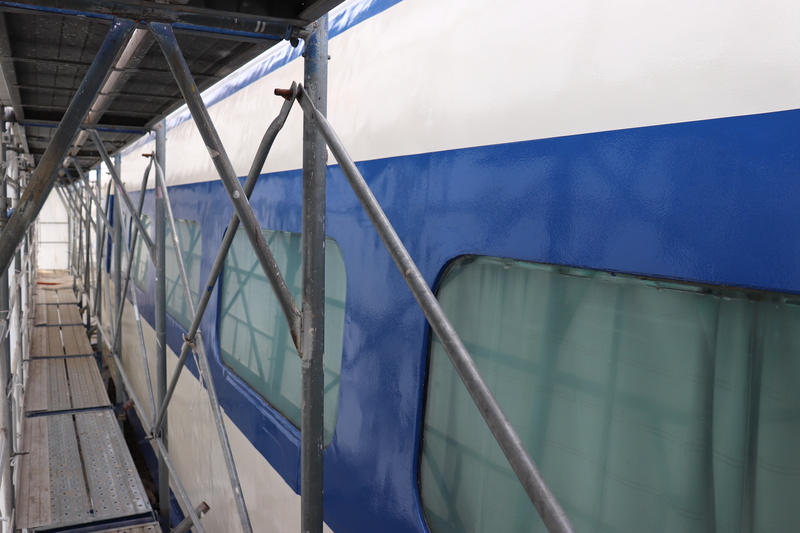 車体を横からみた写真です。