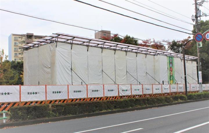 写真：工事の様子