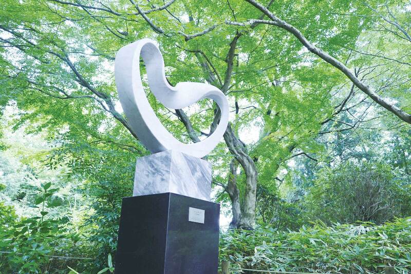 画像：代官山にある彫刻園内の展示物