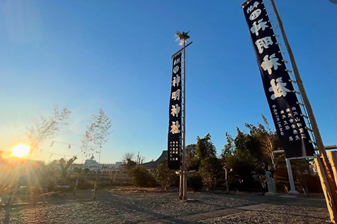 神社の写真