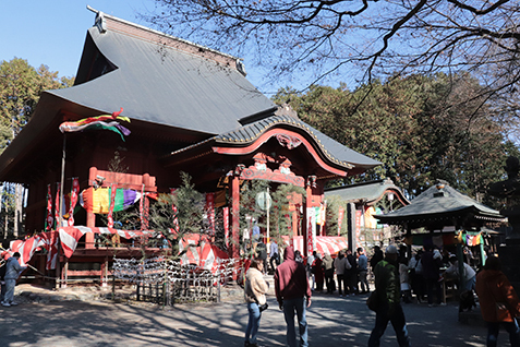 神社の写真