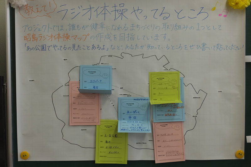 地図の写真