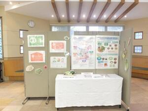 食育パネル展示のようすの写真